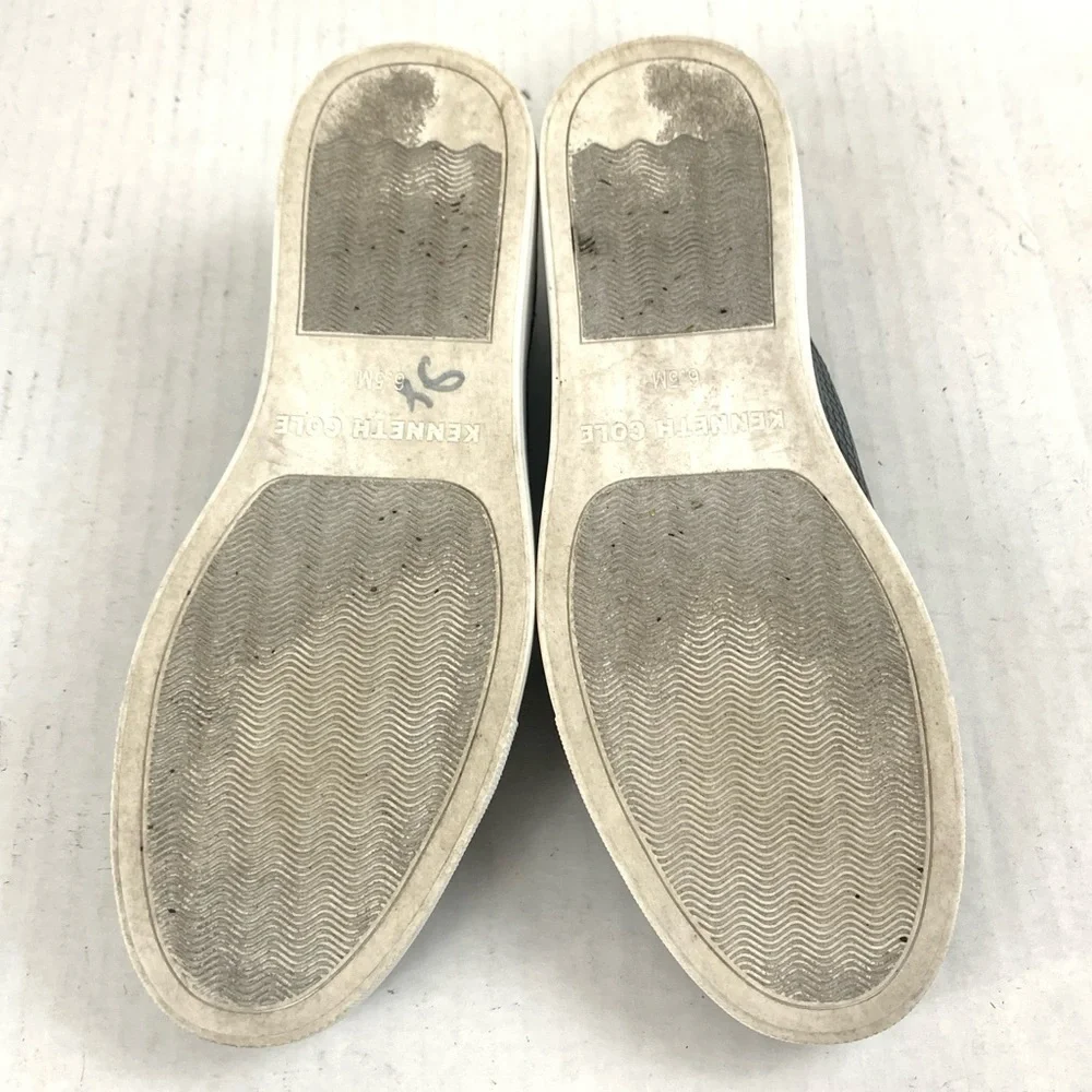 Kenneth Cole Kam Snake-Embossed Lace Up Sneakers - Size 6.5 - Picture 9 of 11